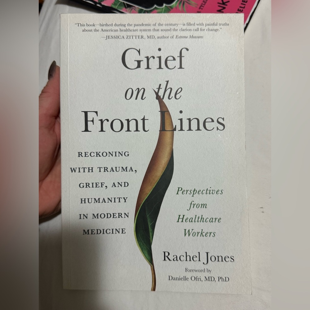 Grief on the front lines by Rachel Jones